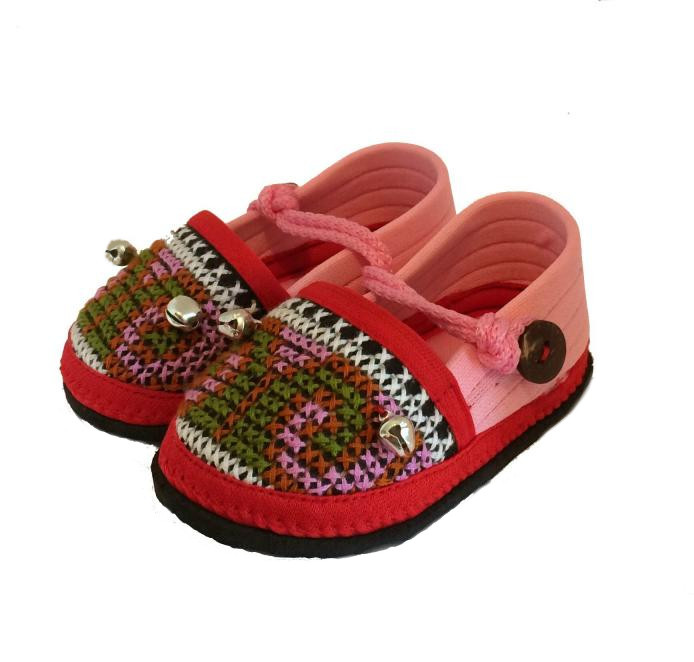 Hilltribe Shoes Baby Pink aOK