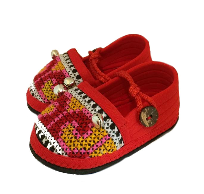 Hilltribe Shoes Red aOK