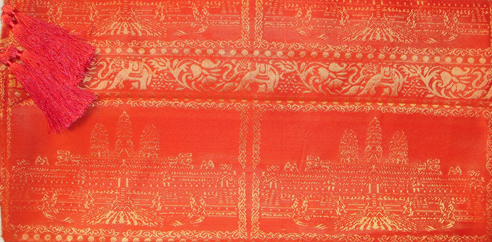 Temple Design Orange Detail