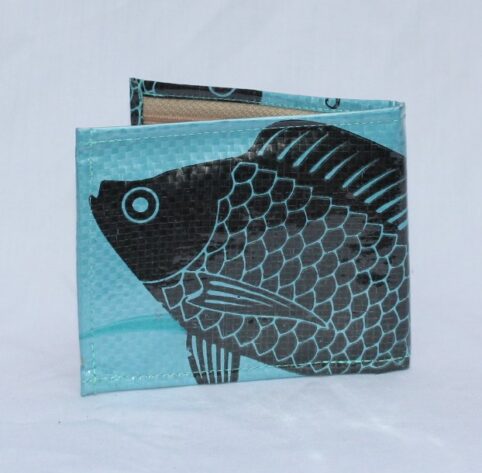 Recycled Fish Feed Super Deluxe Man’s Wallet – The Elephant Emporium