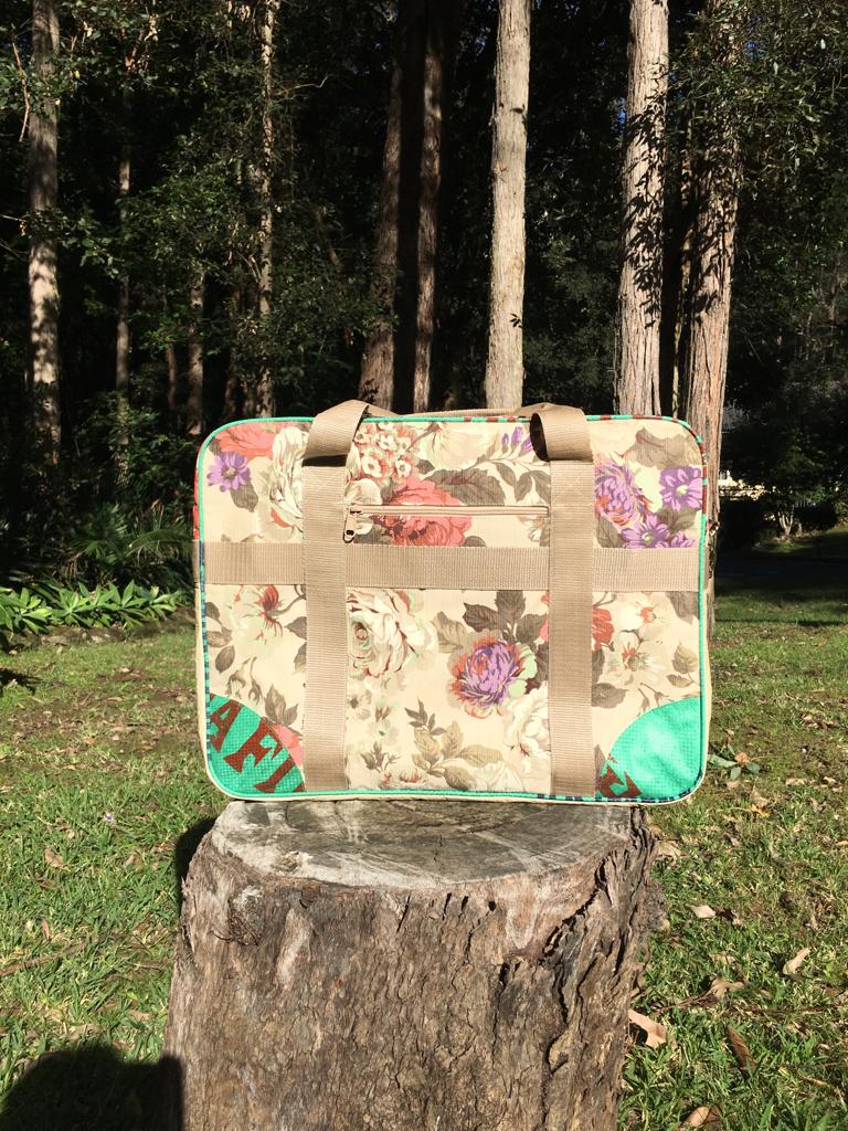 Vintage Fabric Travel Bags handmade in Cambodia New Designs! – The