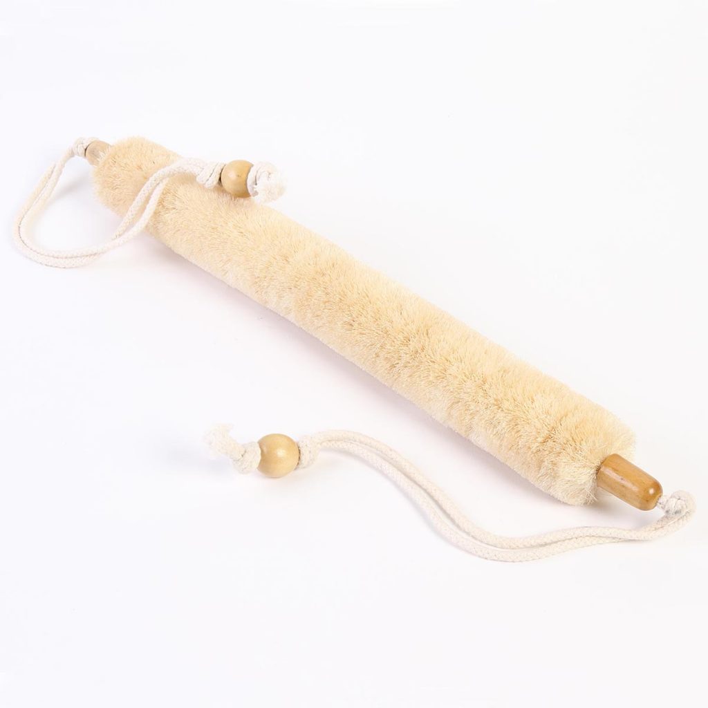EcoMax Back Brush With Cotton Strings – The Elephant Emporium