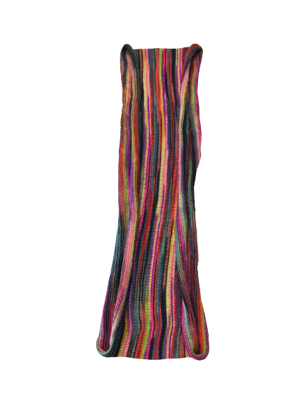 Double Headband Dark Rainbow