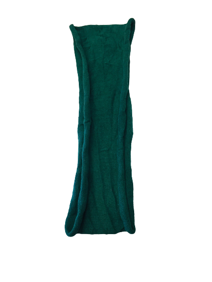 Double Headband Plain Green