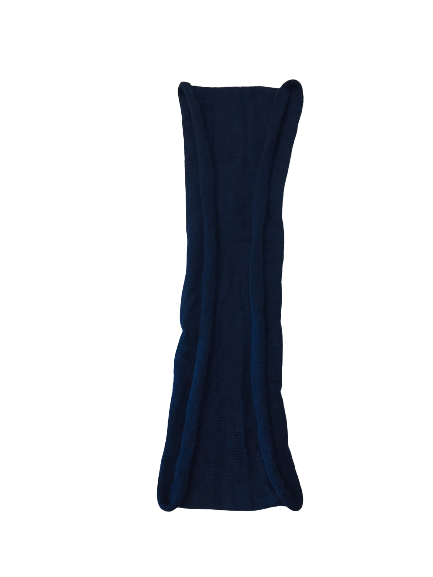 Double Headband Plain Navy