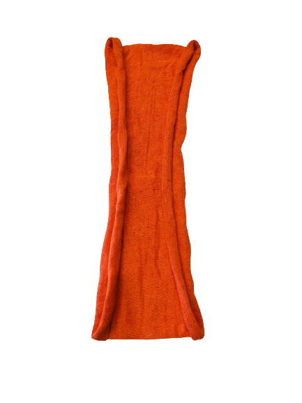 Double Headband Plain Orange