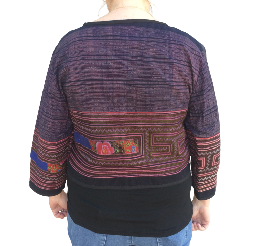 Hilltribe Jacket Purple Style A 3