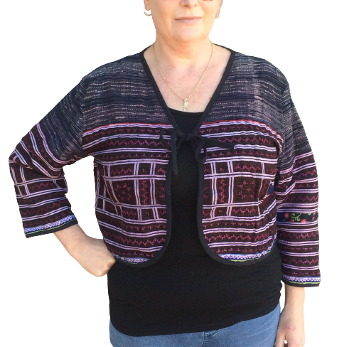 Hilltribe Jacket Purple Style B 2