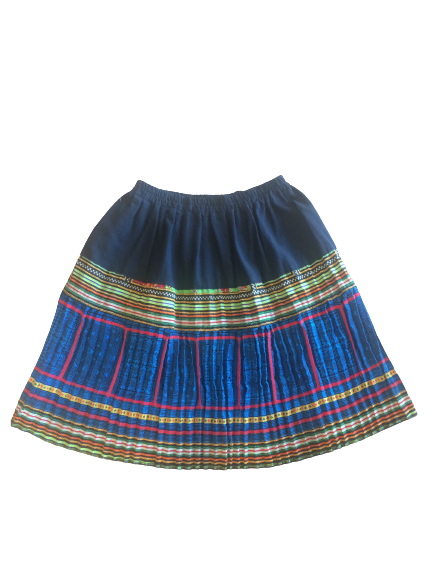Hilltribe SHort Skirt Blue