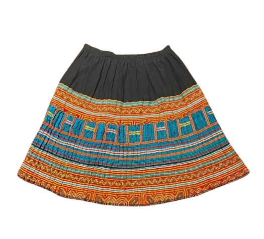 Hilltribe Skirt Blue 49cm
