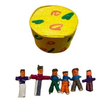 Worry Dolls from Guatemala 6 Pack in a Box