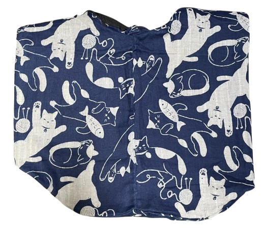 Indigo Hob Bag Playful Cat