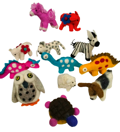 Felt Animals New
