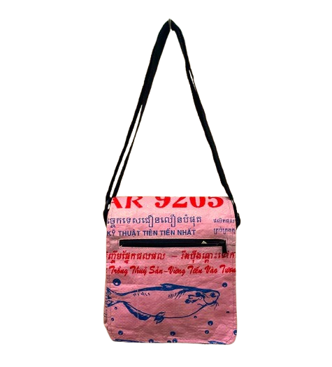 Small Fish Feed Messenger Pink