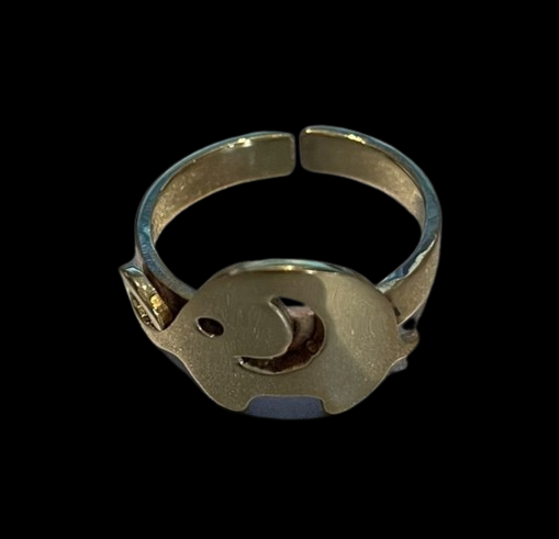 Brass Elephant Ring 2