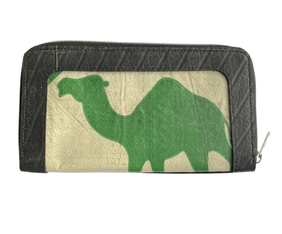 Tyre Zip XL Zip Wallet Camel