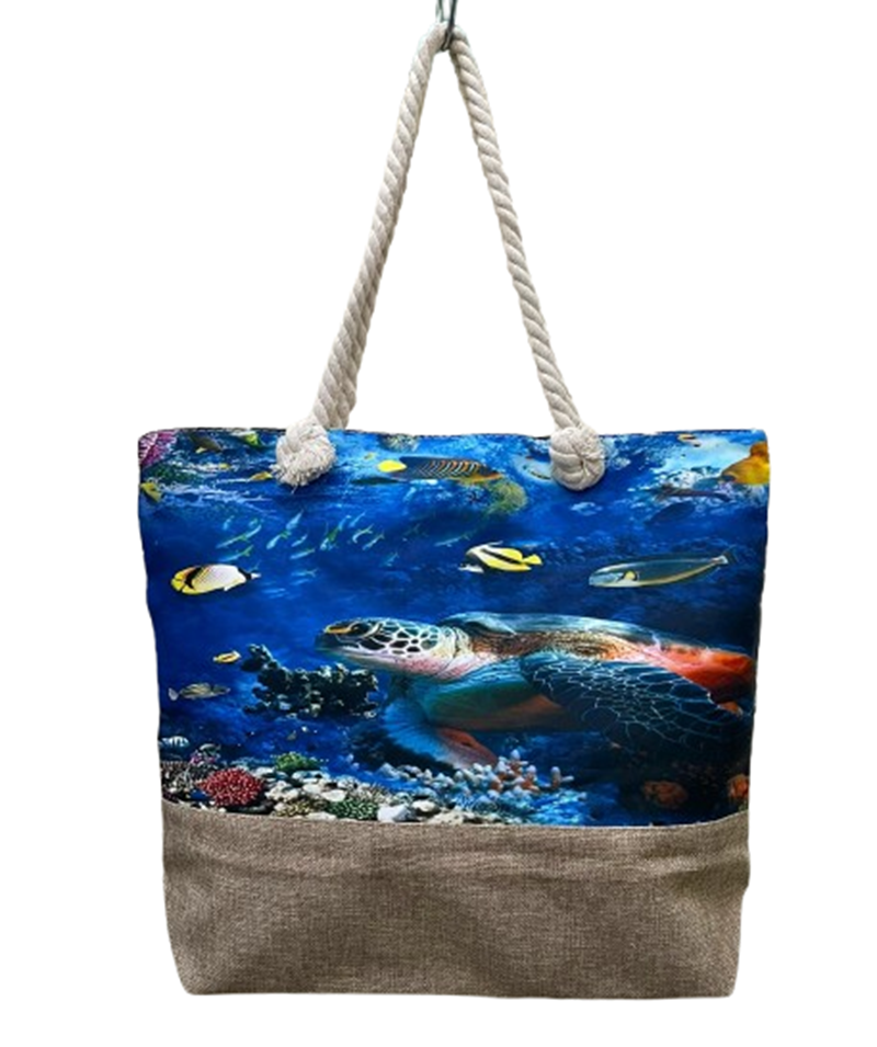 Turtle Tote Bag