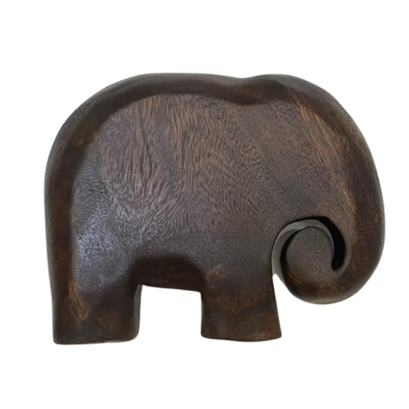 Wooden Elephant Plate 2