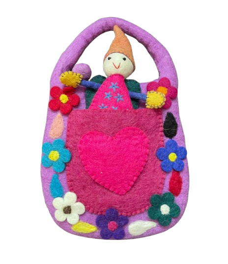 Felt Fairy Bag Lilac