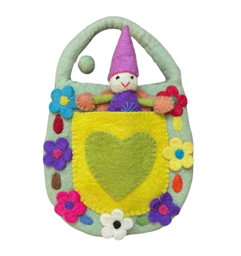 Felt Fairy Bag Sage