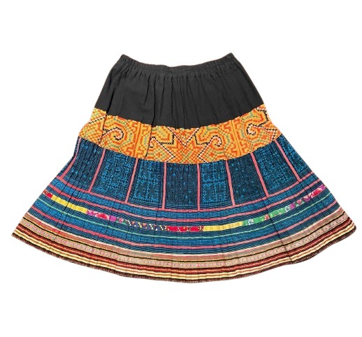 Hilltribe Skirt Blue 53cm 2