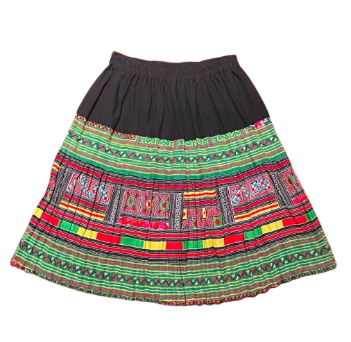 Hilltribe Skirt Green 53cm